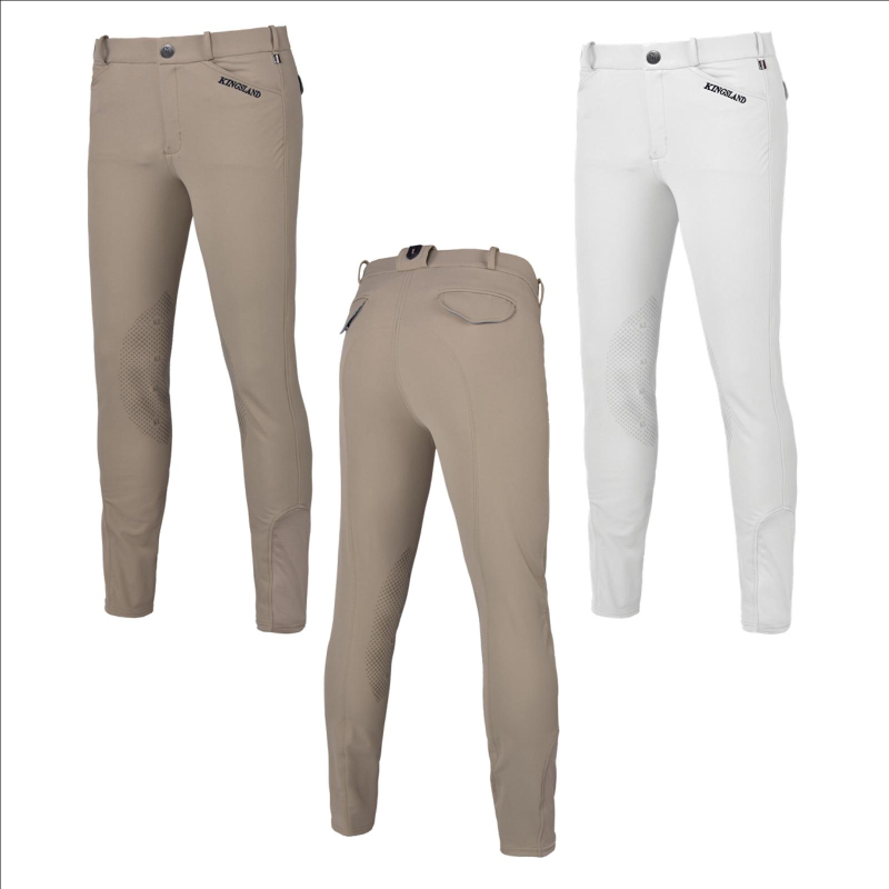 KIngsland Herrenreithose Kenton mit Knie-Grip, E-Tec