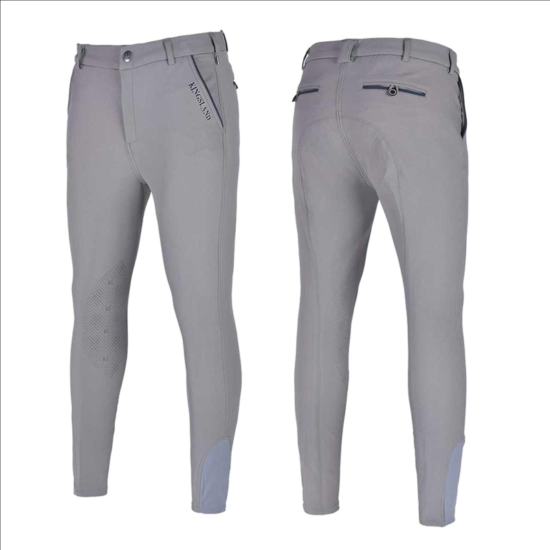 KINGSLAND Men breeches " KLkaylor " S-tec, grey