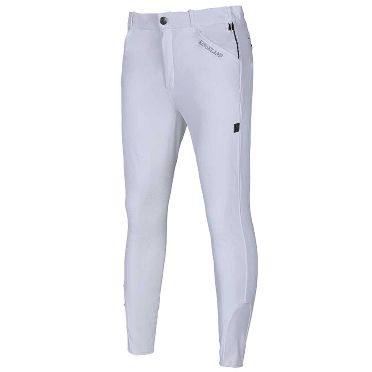 KINGSLAND Men breeches " KLkeenan " S-tec, white