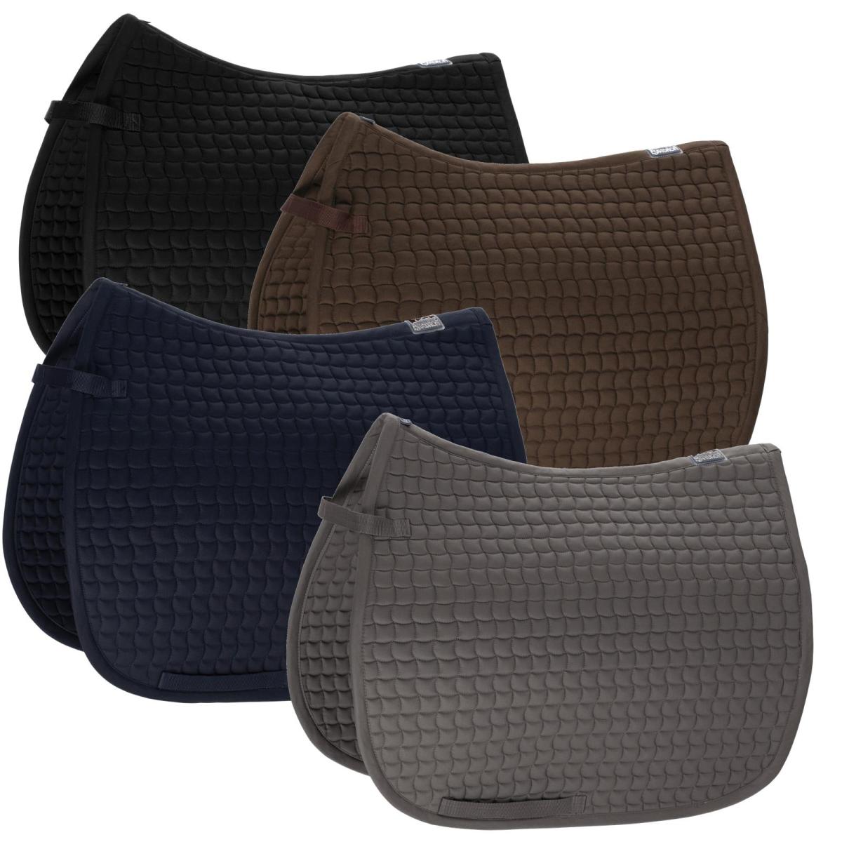 Eskadron Saddle Cloth Cotton, blackberry, racinggreen, black