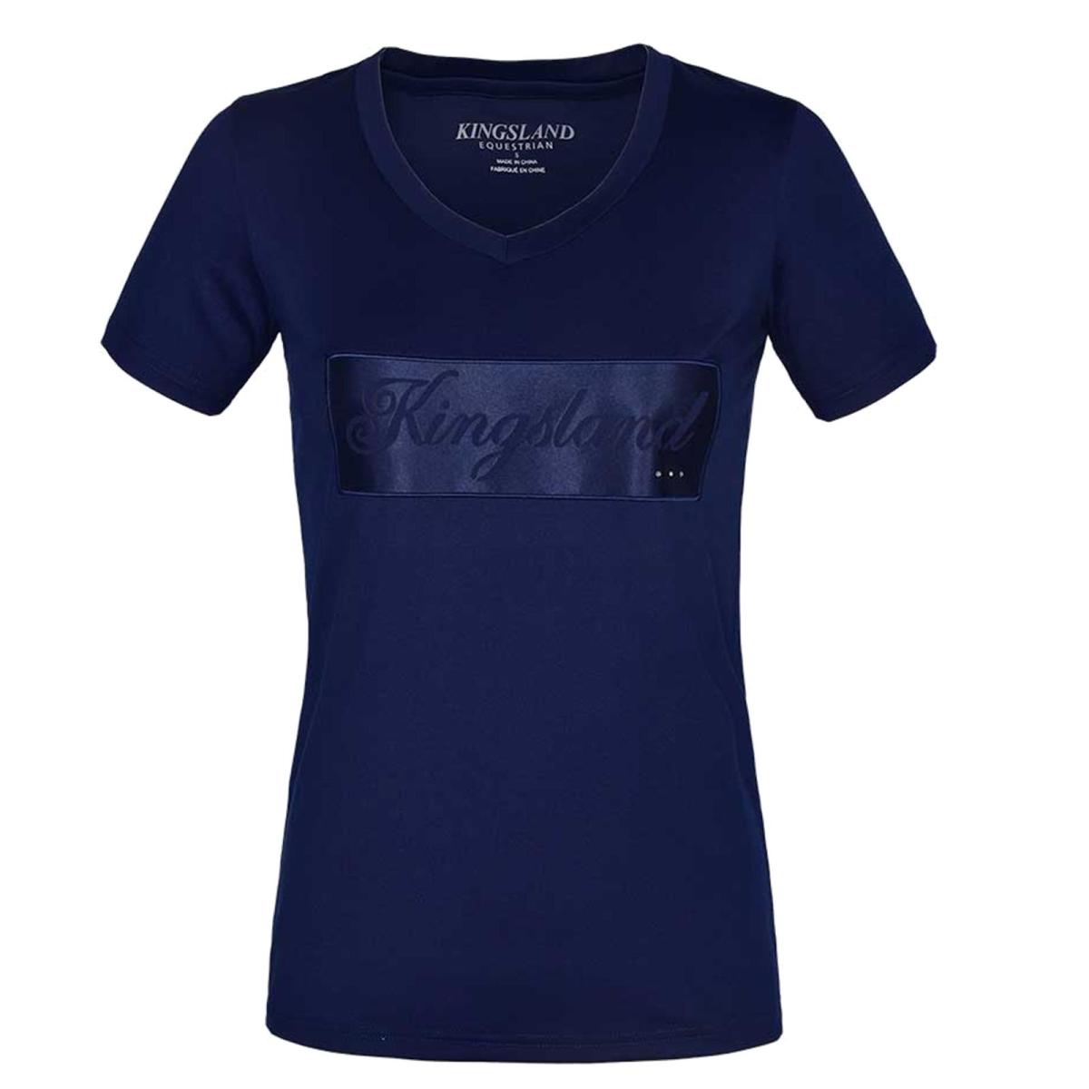 Kingsland Damenshirt, T-Shirt " KLluna "  Kurzarm Shirt mit V-Ausschnitt Damen