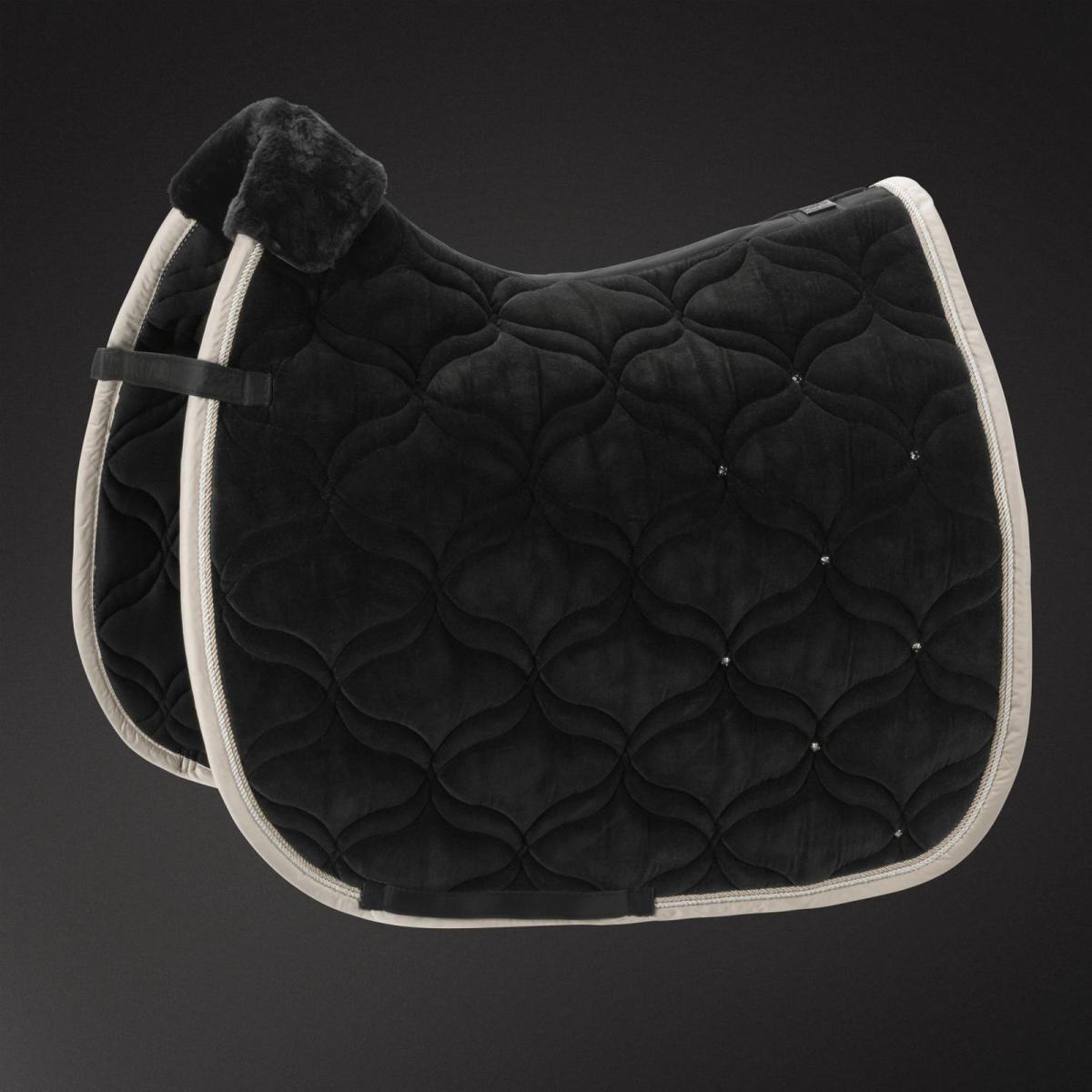 Eskadron Saddle Cloth Platinum VELVET CRYSTAL -limited edition-