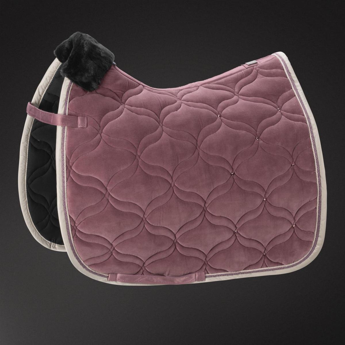 Eskadron Saddle Cloth Platinum VELVET CRYSTAL -limited edition-