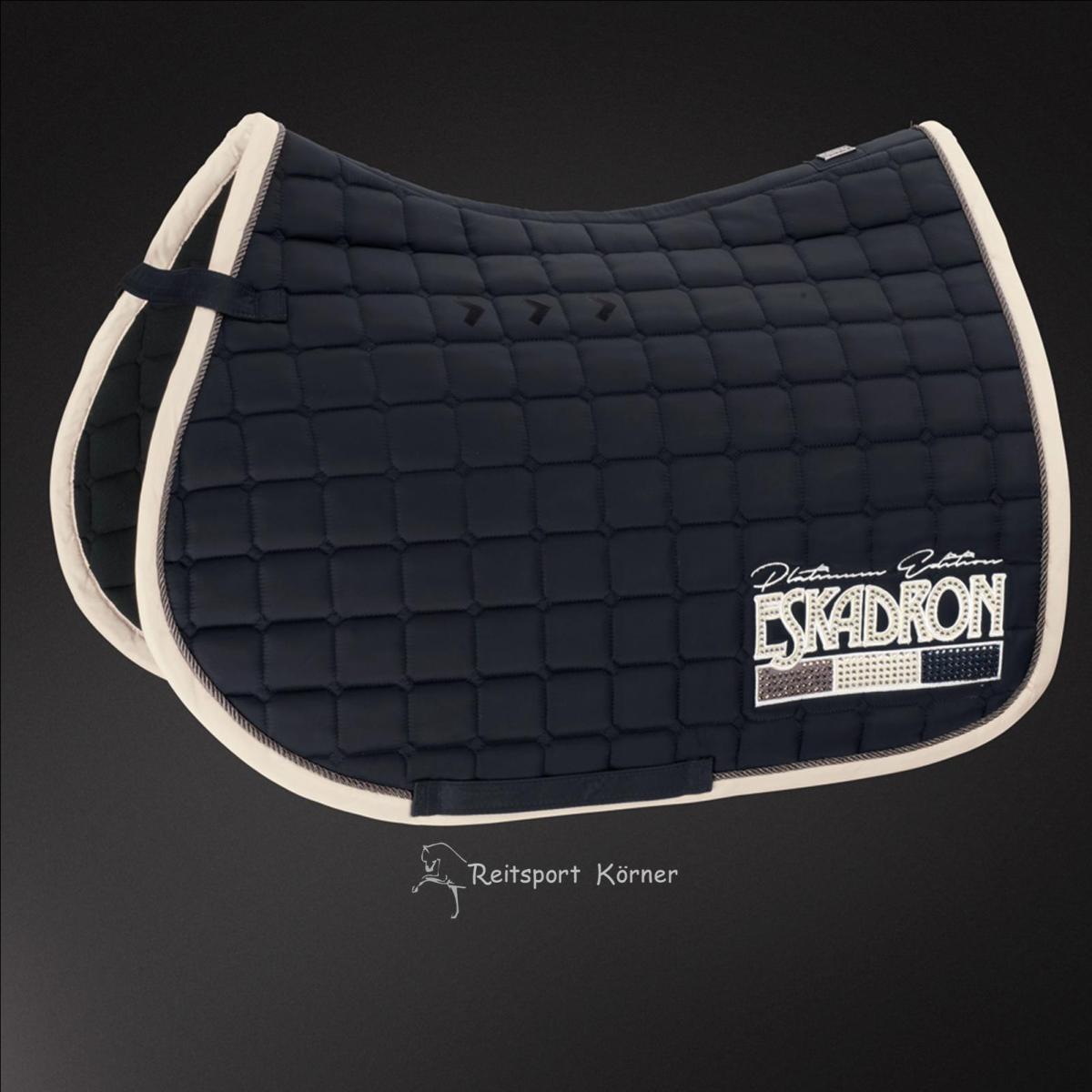 Eskadron Platinum Saddle Cloth " Glossy CRYSTAL "