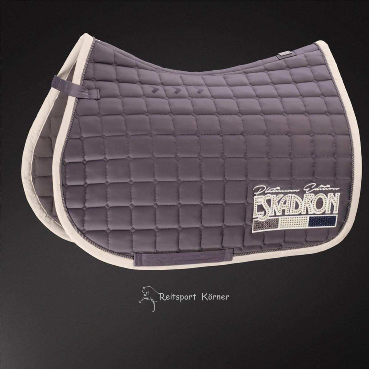 Eskadron Platinum Saddle Cloth " Glossy CRYSTAL "