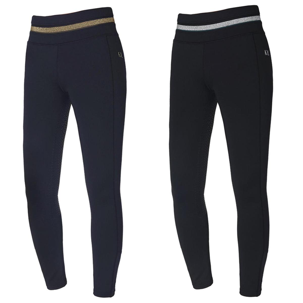 Kinsland Damenreithose, Reithose, Reitleggins " KLkattie Glitter Stripe " mit Vollgrip