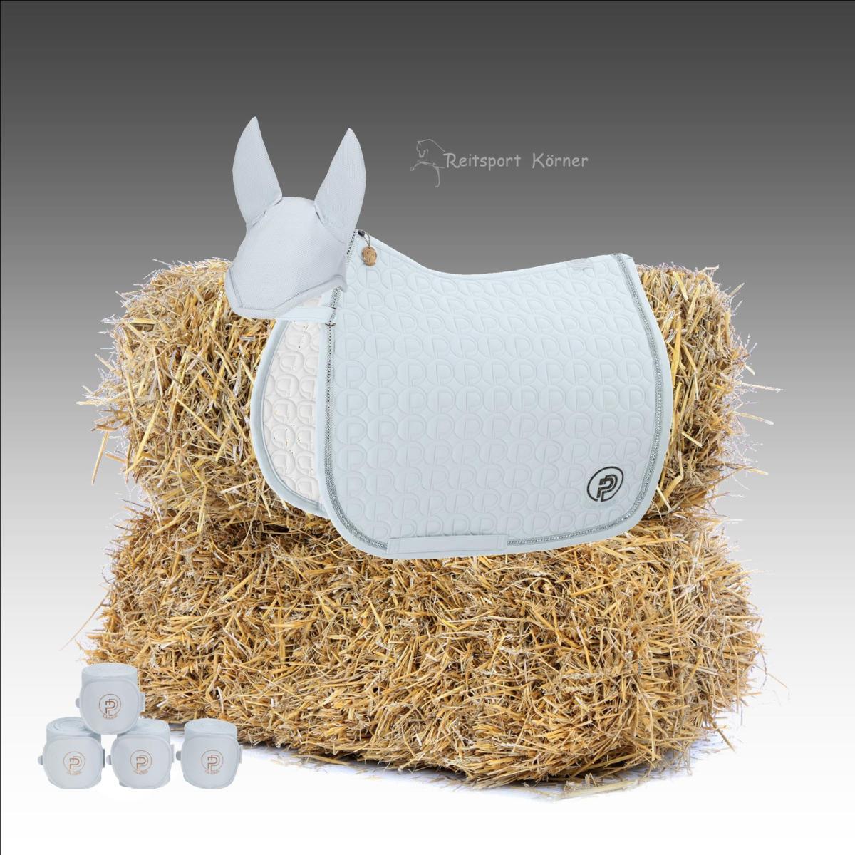 Eskadron Platinum Saddle Cloth " SOFTSHELL " in Set, powder blue, Dressage, Full
