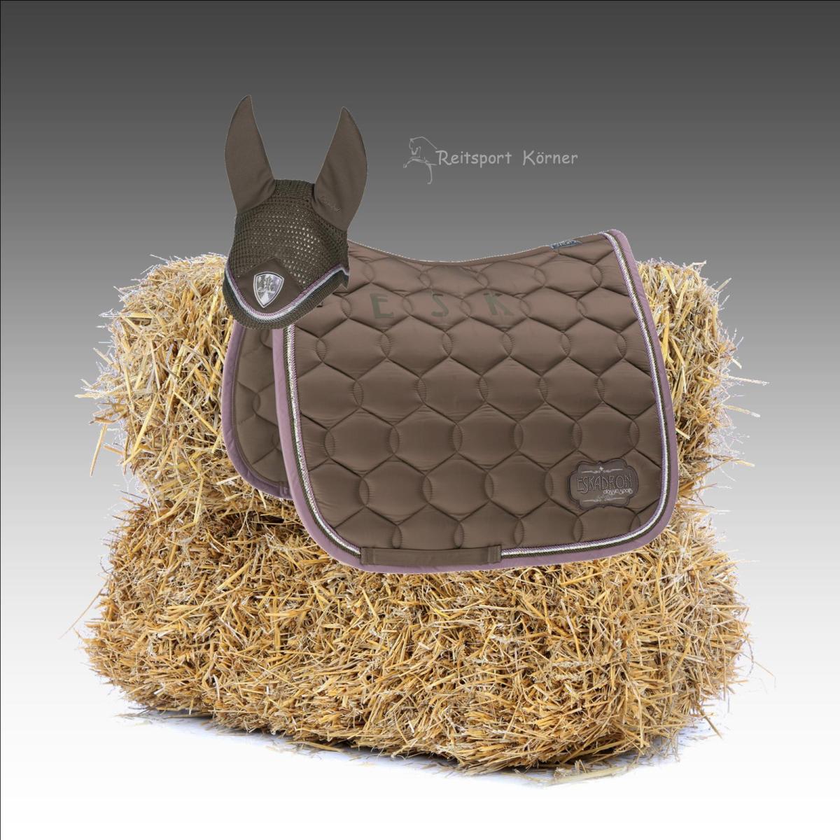 Eskadron Rug Glossy WAVE in Set, darktaupe, general purpose