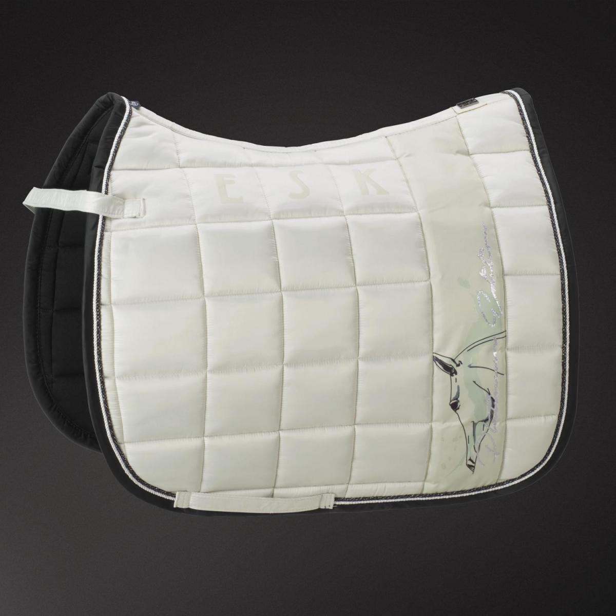 Eskadron Saddle Cloth Platinum BIG SQUARE GLOSSY -limited edition-
