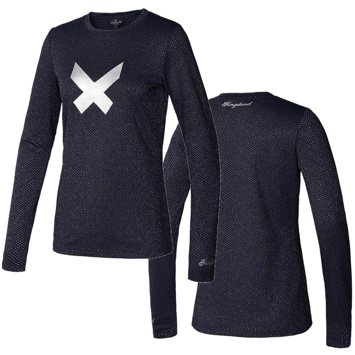 Kingsland  " KLtilly "  Ladies Round Neck Long Sleeve Top