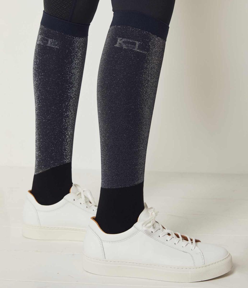 Kingsland " KLwynn " ladies Glitter Show Socks, 2er Pack.