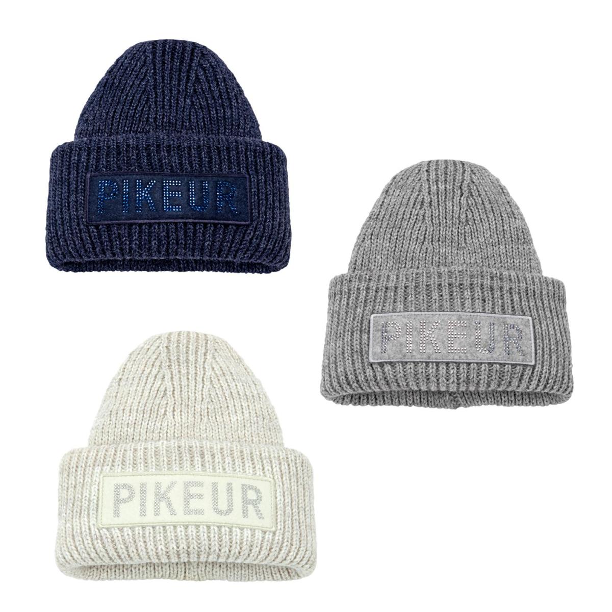 Pikeur Strickmütze, Mütze, Wintermütze mit LABEL