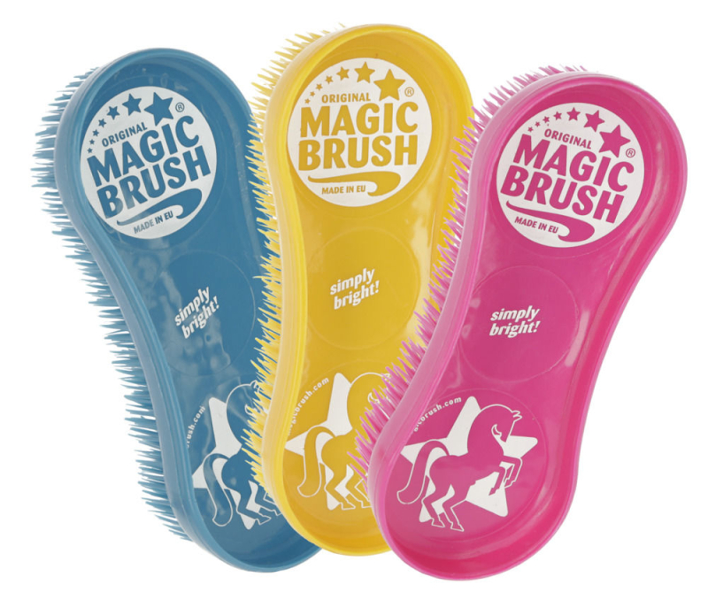 Pferdebürstenset MagicBrush, Pferdebürsten 3er Set