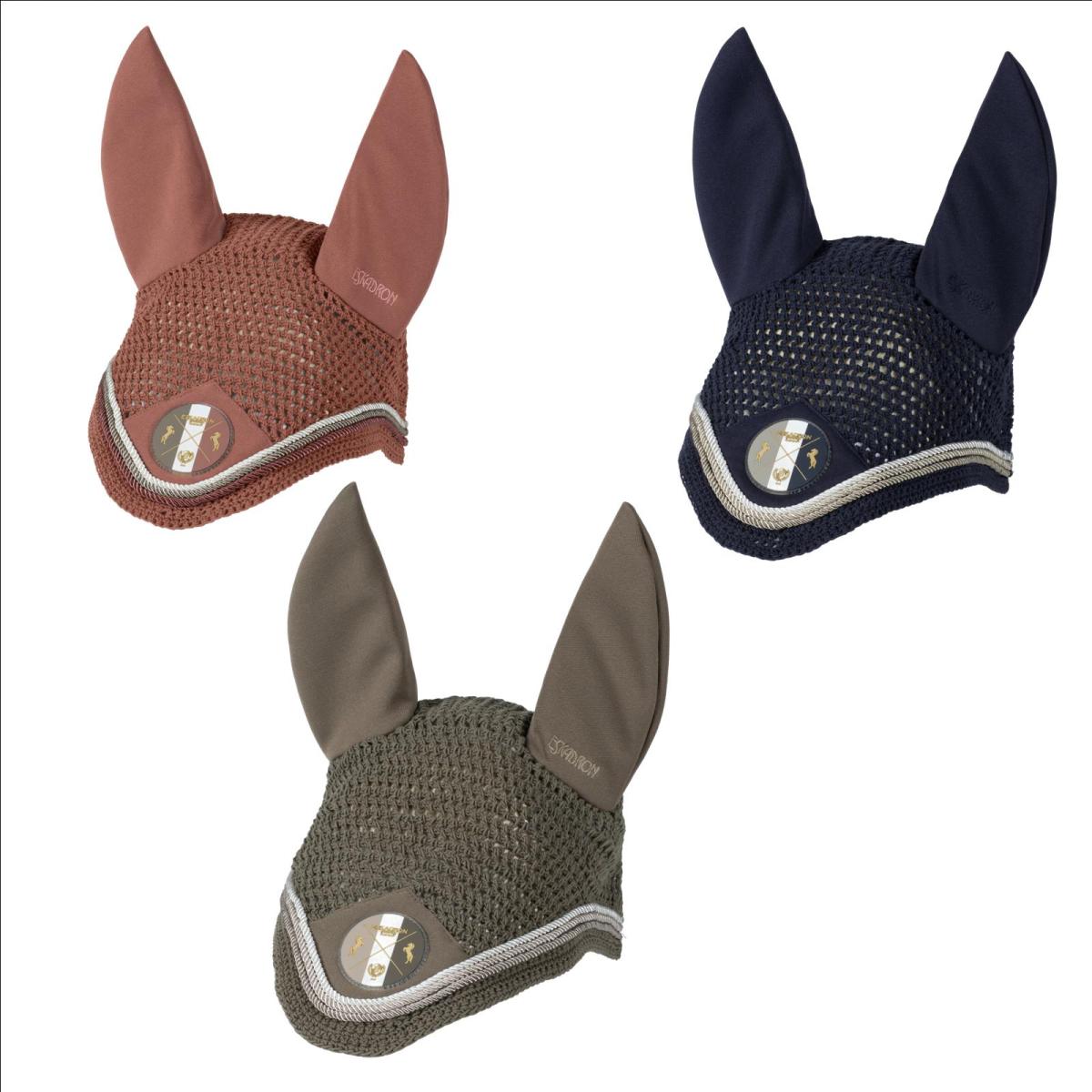 Eskadron HERITAGE Fliegenhauben ARTWORK, deeptaupe, oxfordnavy, rosewood