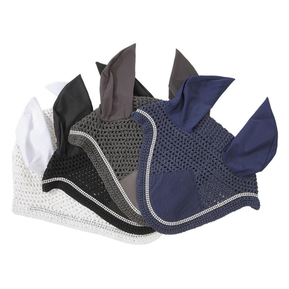 Kavalkade Fliegenhaube " STRASS " , Fliegenohrenschutz