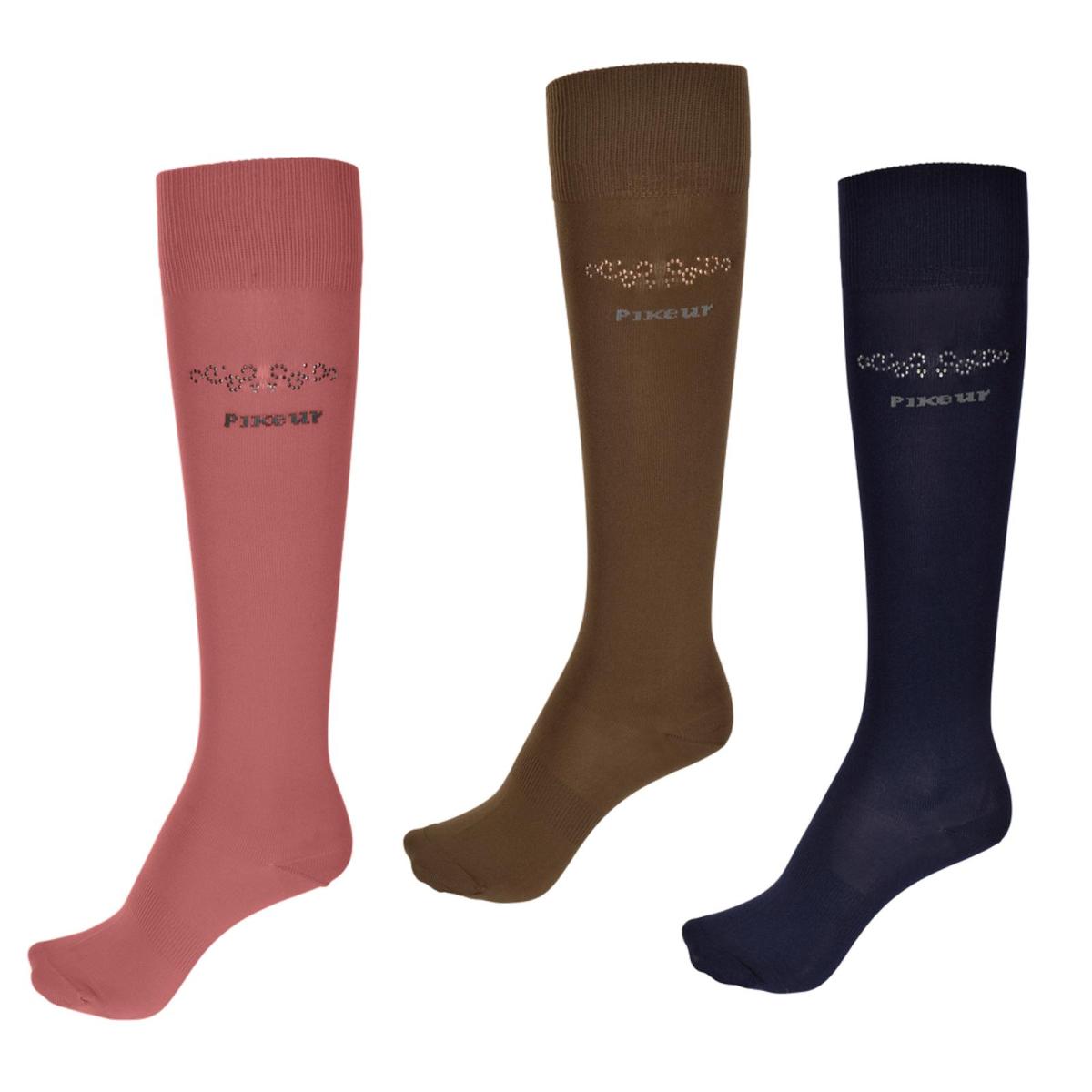 Pikeur Strümpfe, Kniestrümpfe mit Studs Ornamente