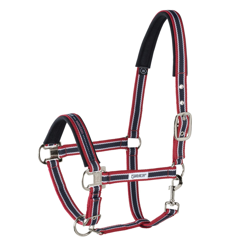 Eskadron Halfter mit Dornschnalle, racinggreen, blackberry, ice, powderrose