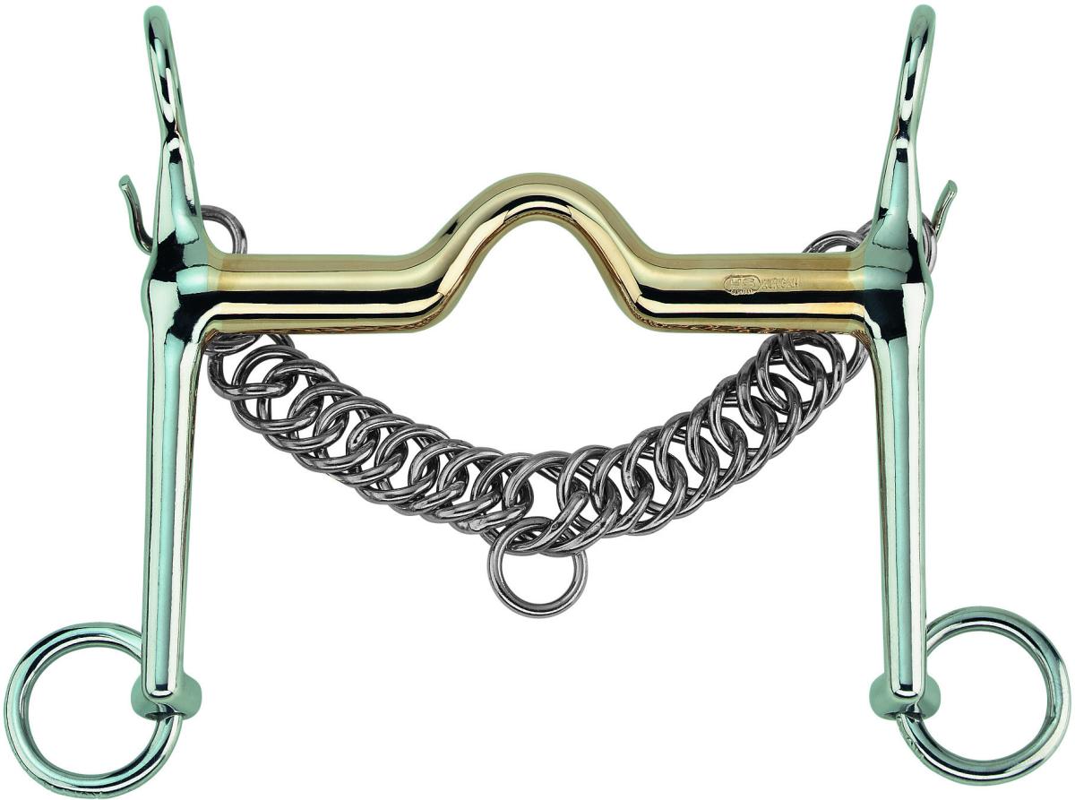 Sprenger Weymouth Aurigan 16mm with fixed curb chain hooks