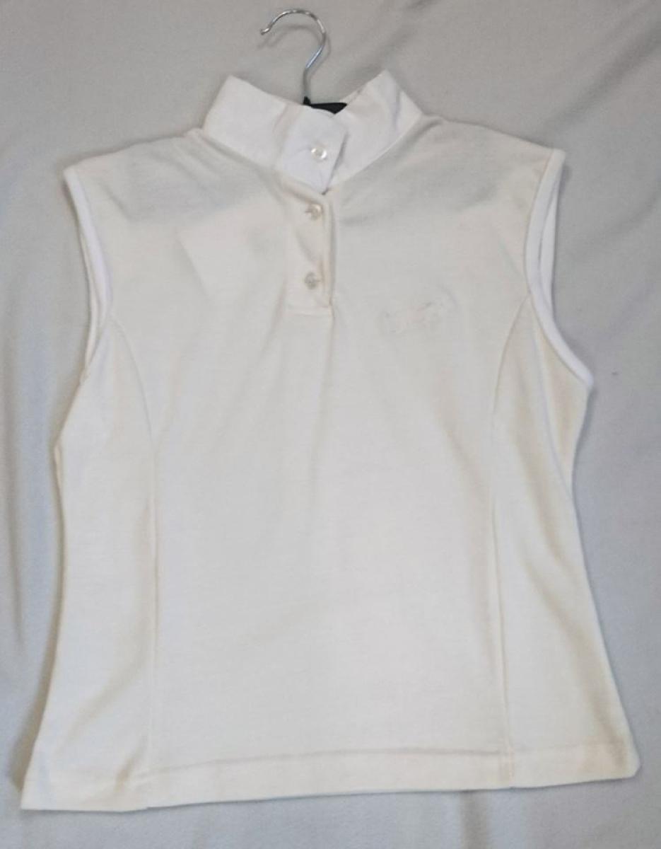 USG Ärmelloses Turniershirt, creme und hellblau