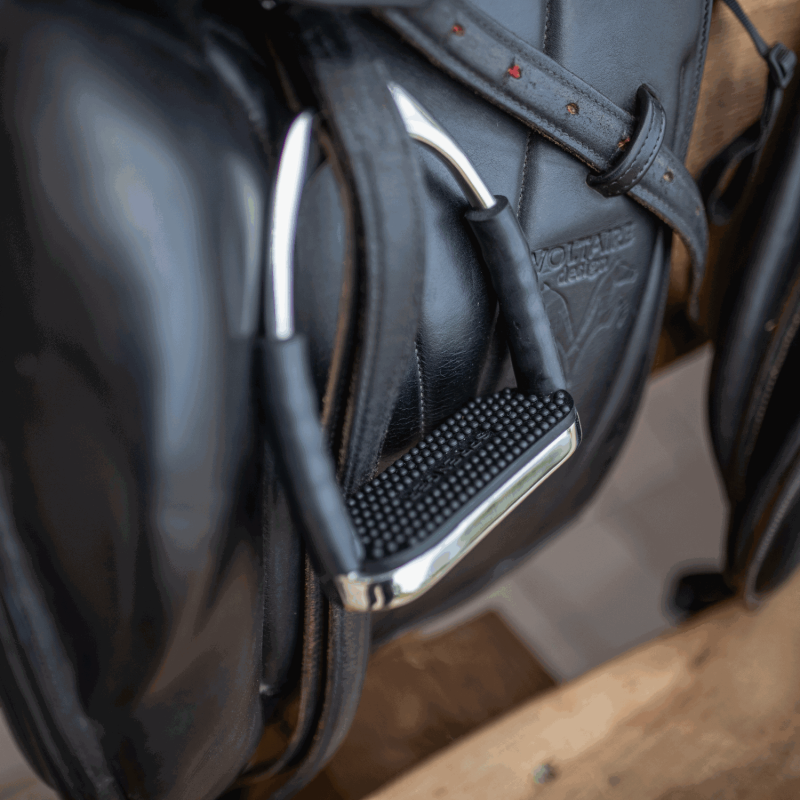 Sprenger System-4 Steigbügel - Edelstahl rostfrei, 1 Paar Gelenksteigbügel