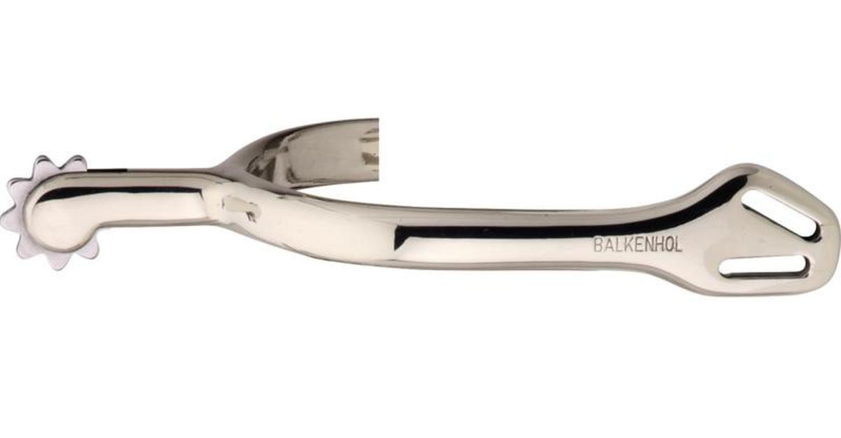 Sprenger Balkenhol Sporen für Damen - Argentan handpoliert, 40 mm abgerundet, Dressursporen