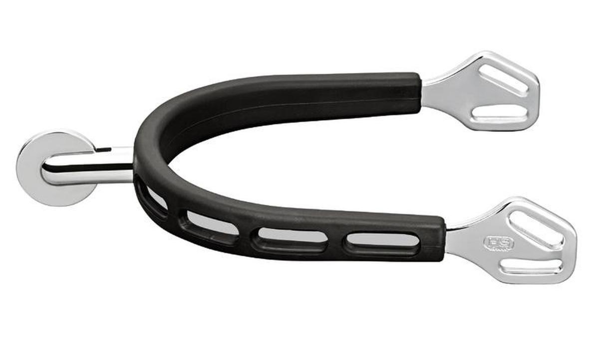 Sprenger Sporen mit Grip und glattem Rad, 30mm, Radsporen