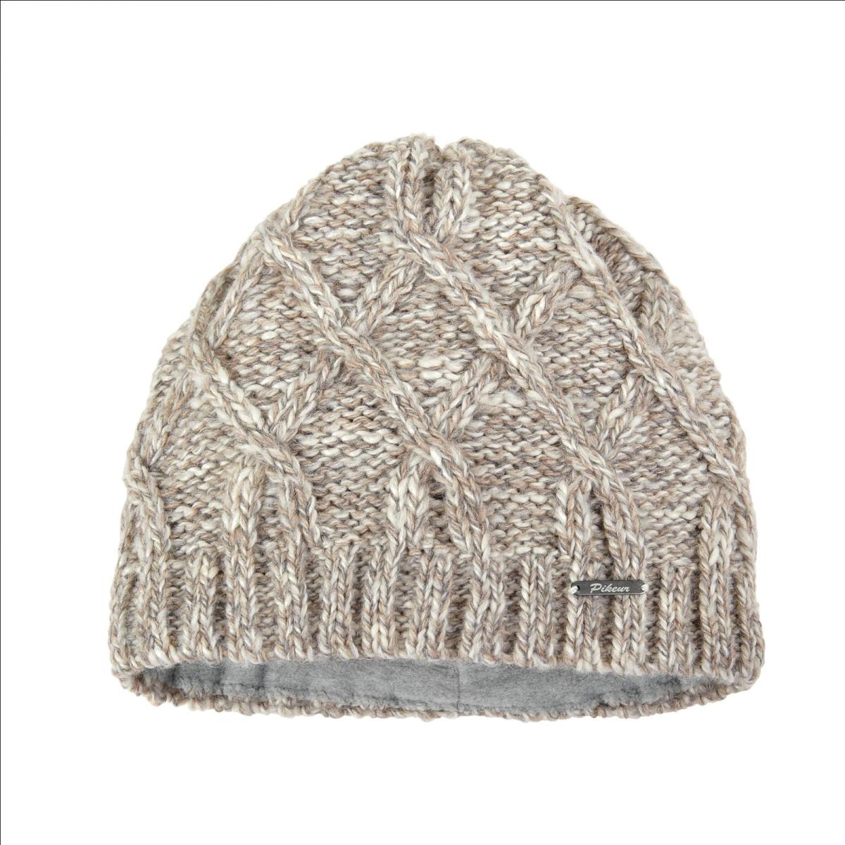 Pikeur Mütze mit gestricktem Rautenmuster