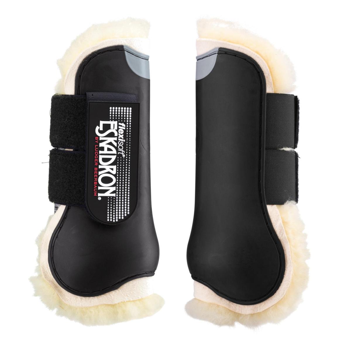 Eskadron Gamaschen " FLEXISOFT Lammfell ", Lammfellgamaschen für vorne, 1 Paar