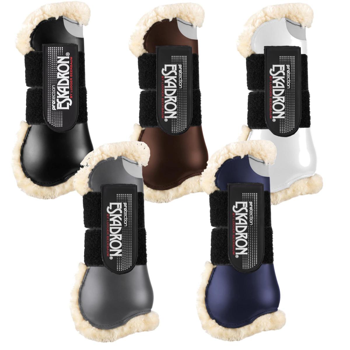 Eskadron Tendon Boots FLEXISOFT FAUXFUR, front