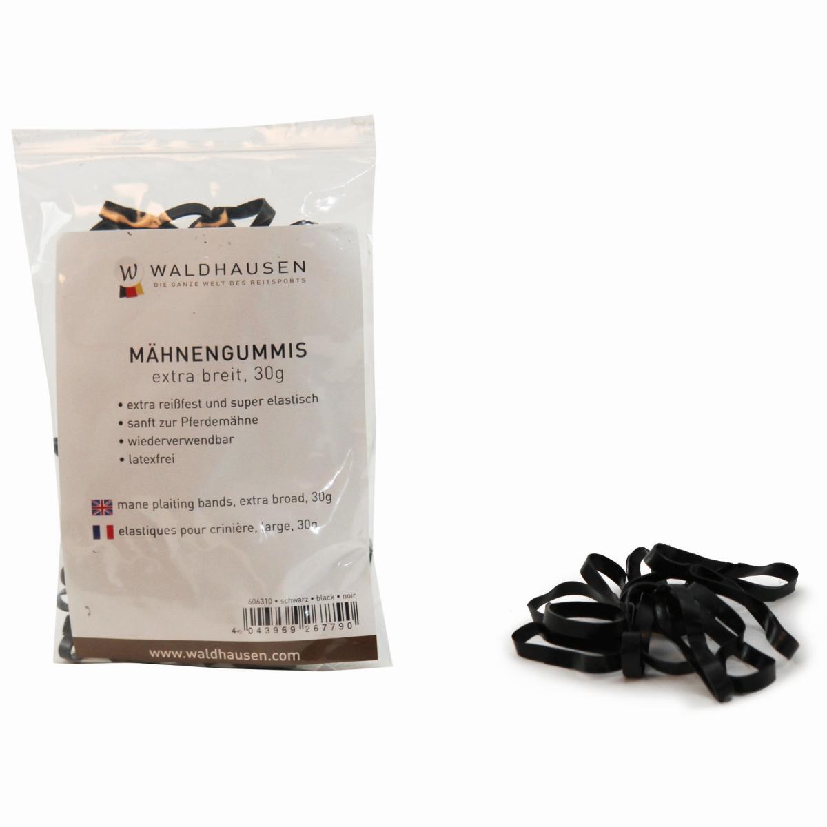 Waldhausen Mähnengummis extra breit, 30gr Beutel