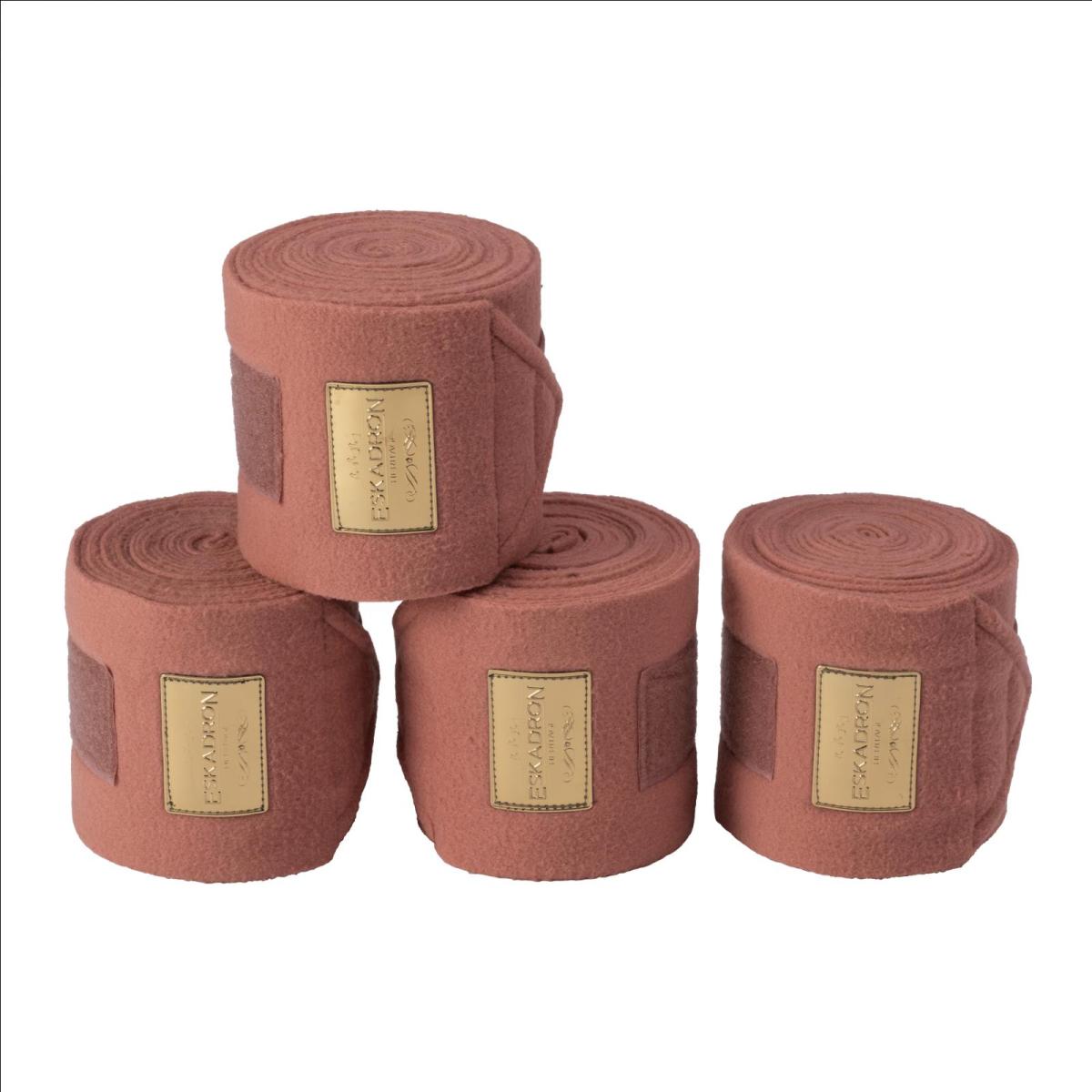 Eskadron HERITAGE Fleecebandagen 4er Set, blackmocca, deeptaupe, oxfordnavy, rosewood