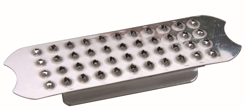 Rutschfeste Steigbügeleinlage Metall, 1 Paar