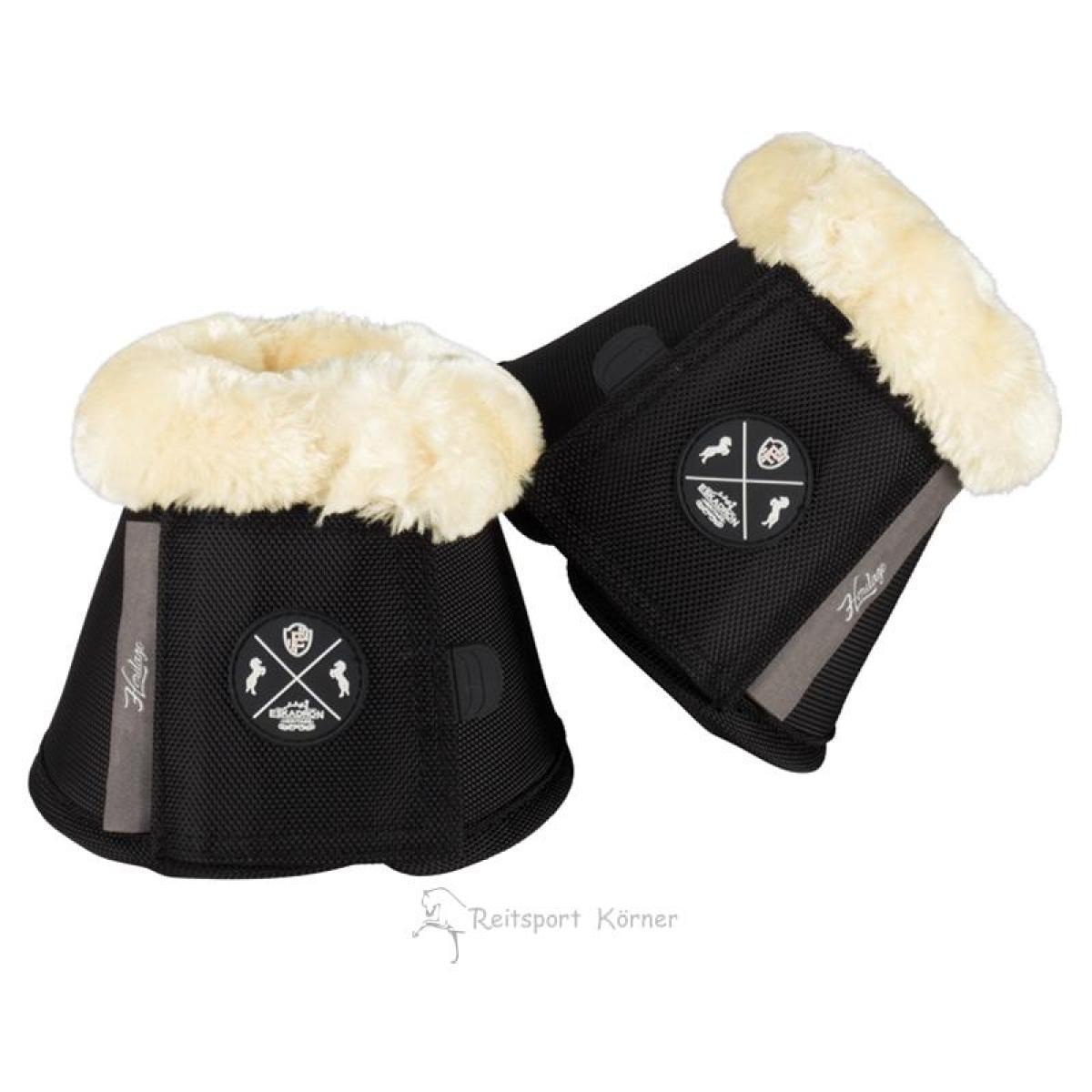 Eskadron Heritage Bell Boots Fauxfur, black