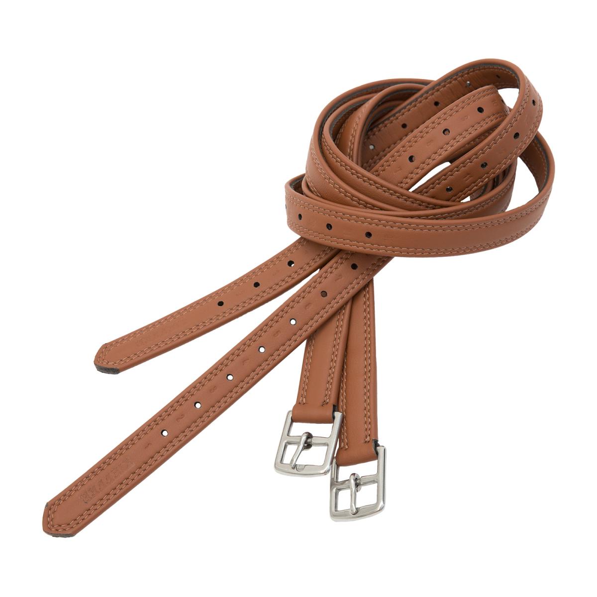 Kieffer Double stitched stirrupp leathers made of antiallergenic SECU-Material, 1 pair