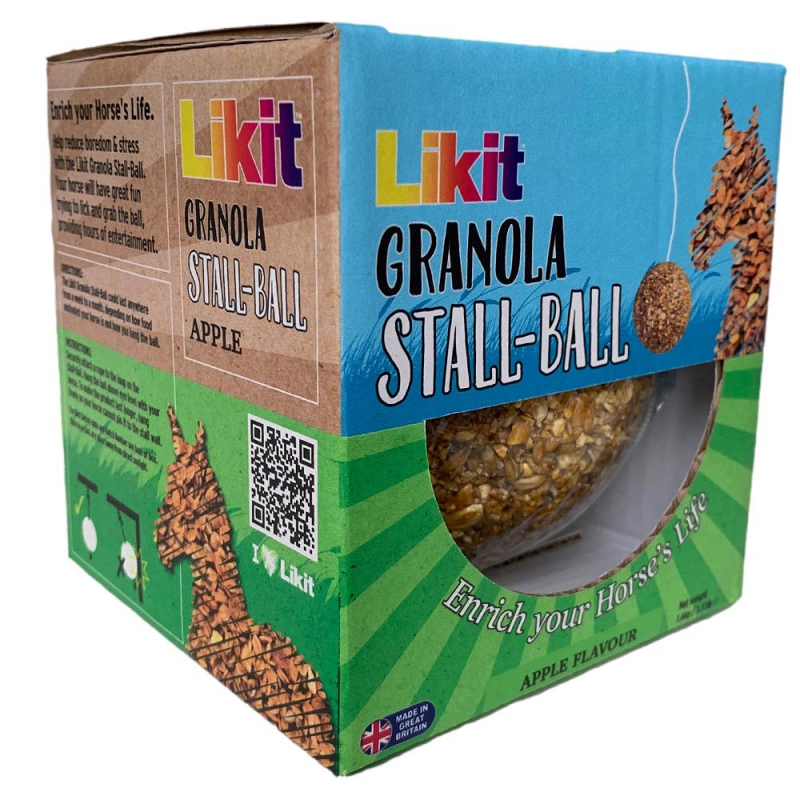 Likit Granola Stallball Apfel , 1 Ball = 1.6kg