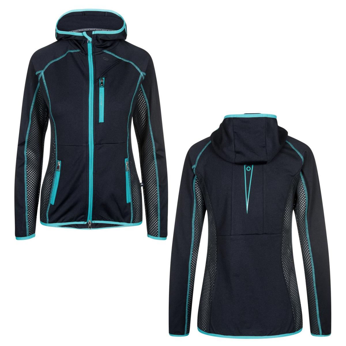 euro-star ladies Jacket " ES_RABEA " , grey melange