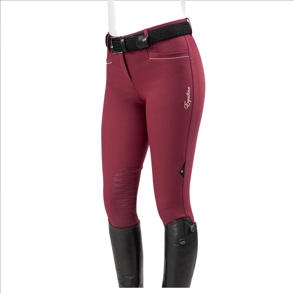 Equiline ladies breeches " E_ASHLYN " Knee Grip