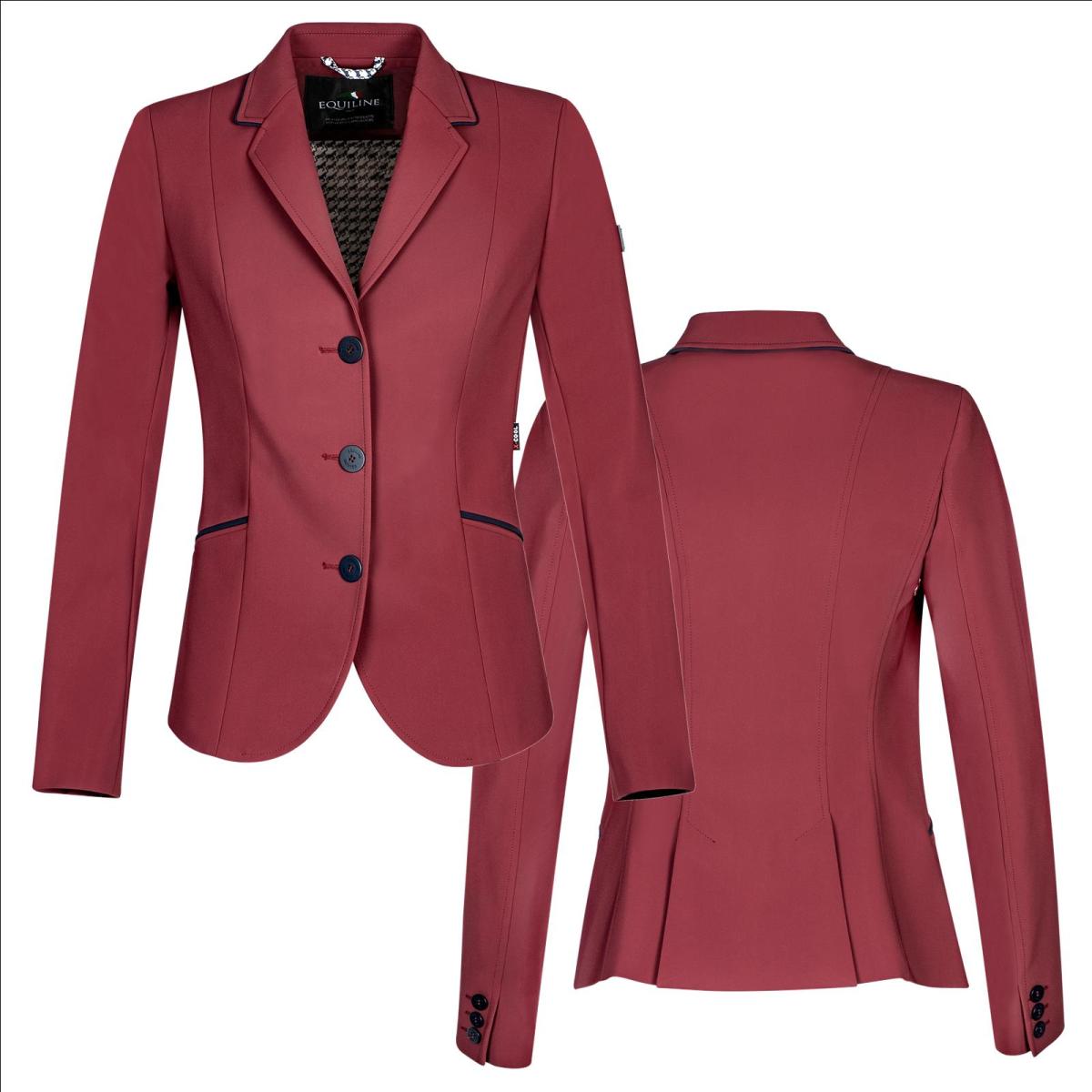 Equiline Damensakko " E_ASTER " Turniersakko, Turnierjacket, burgundy
