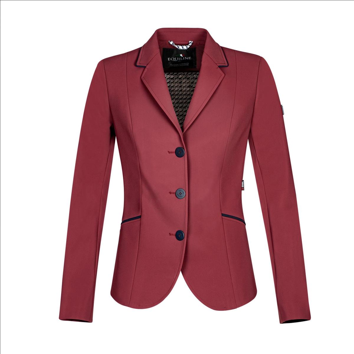Equiline Damensakko " E_ASTER " Turniersakko, Turnierjacket, burgundy