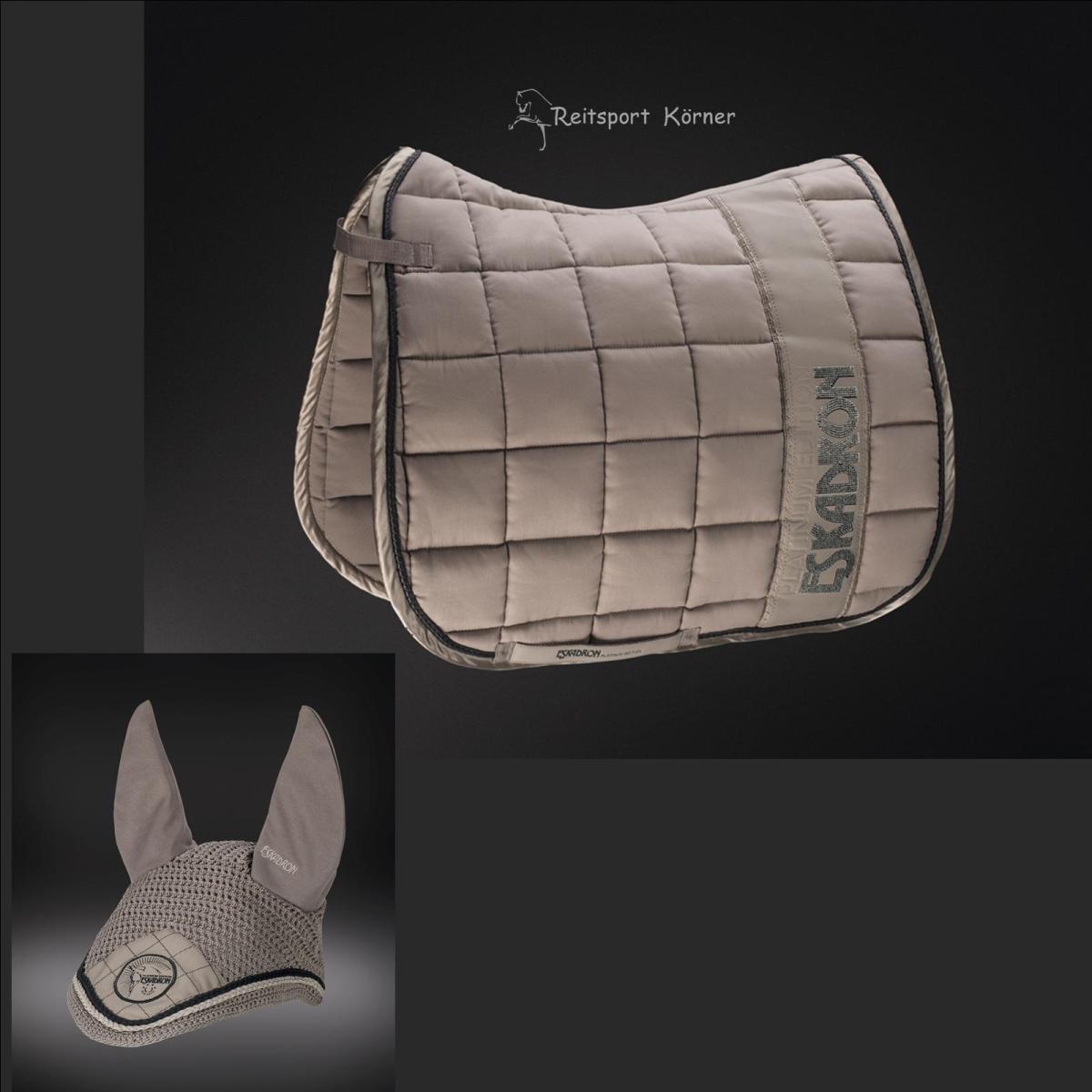 Eskadron Platinum Schabracke " COTTON Big Square - ARTECO " im Set, Pony - Dressur