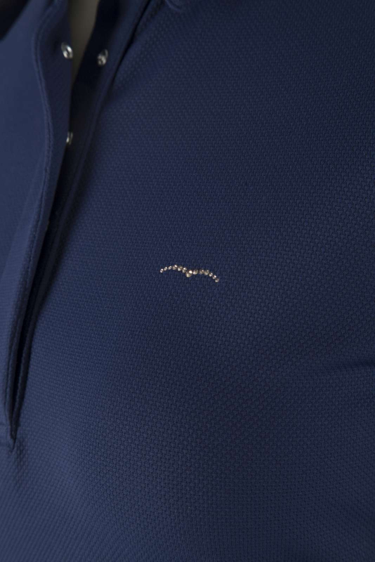 Animo WOMAN'S RIDING POLO SHORT SLEEVES '" AN_BURRY "