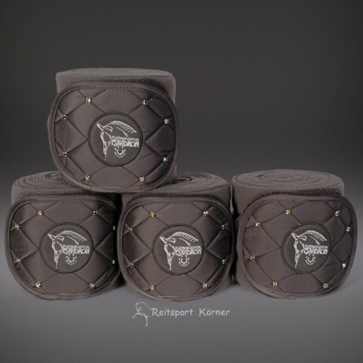 Eskadron Platinum Fleece Bandages " Glossy CRYSTAL "