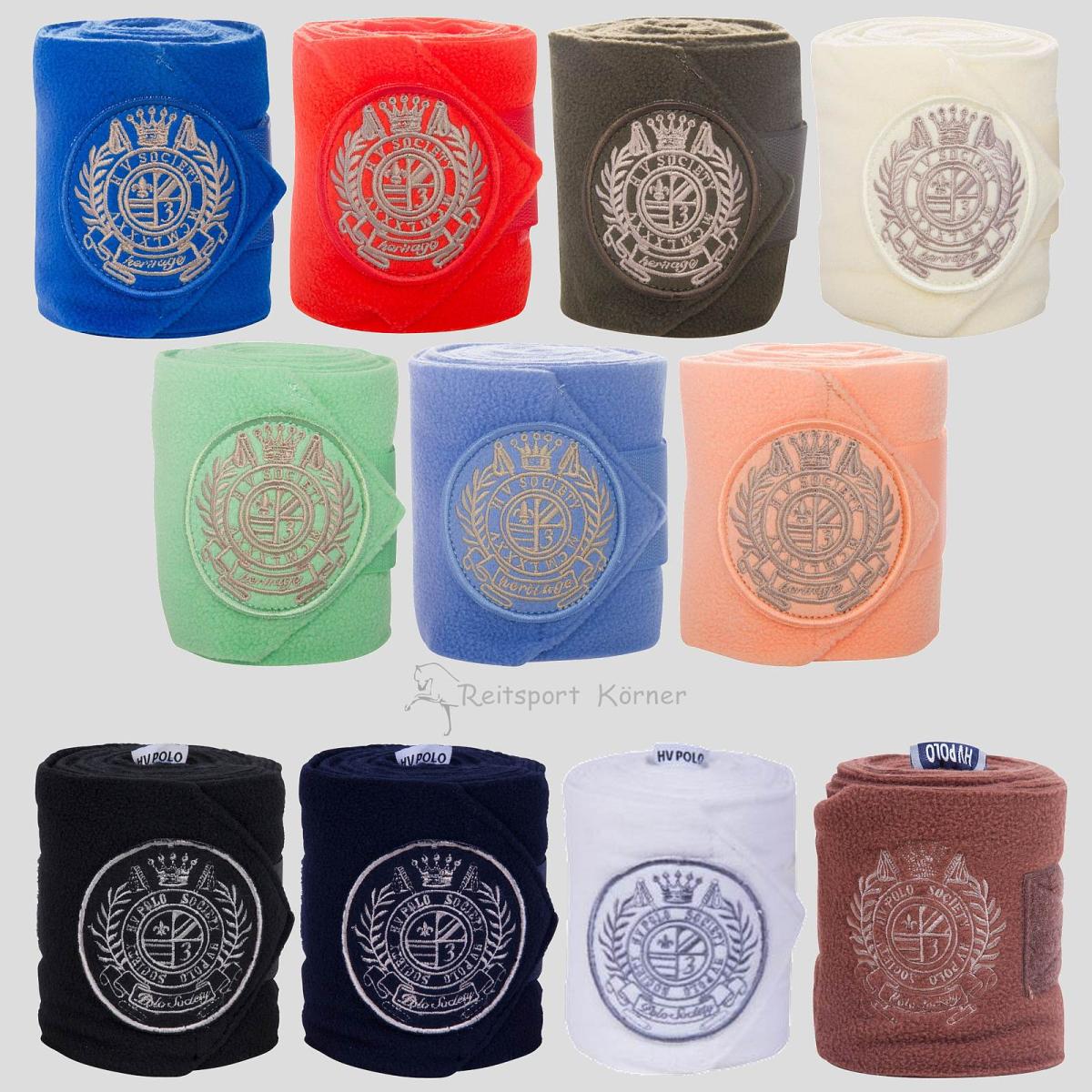HV Polo Fleecebandagen 4er " HV_Favouritas ", Bandagen Fleece