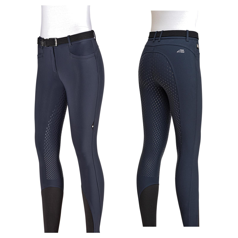 Equiline Winter Damenreithose, Softshell Reithose " EQ_CALEITEF " mit Fullgrip