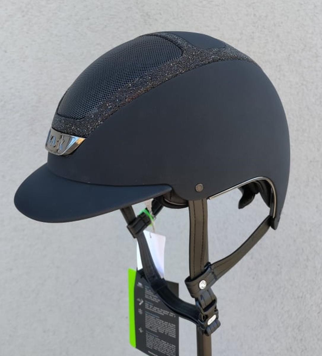 KASK  Helm " DOGMA CHROME LIGHT " with Swarovski-Frame, RIVET, without Inner padding,
