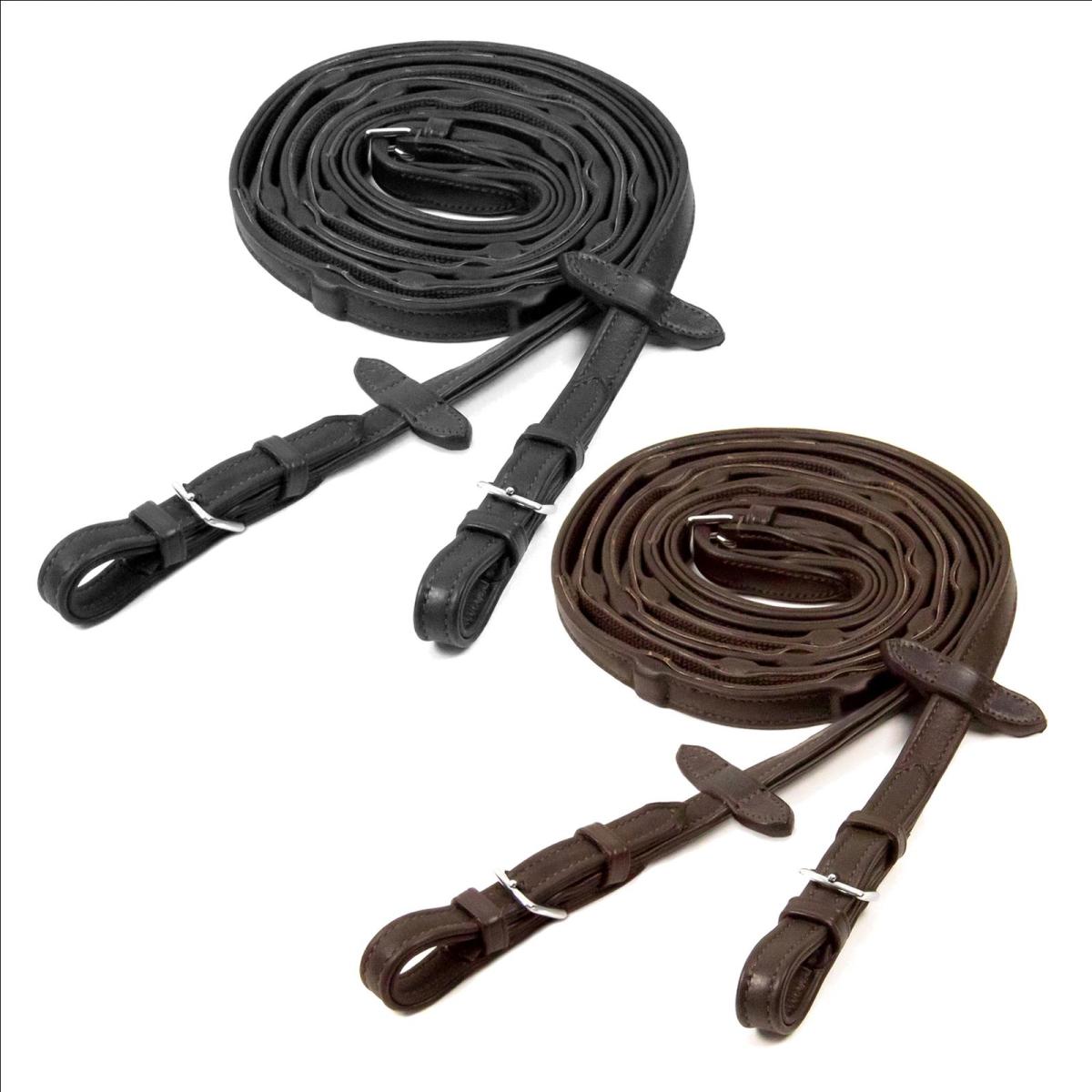 Schockemöhle SPORTS Zügel " DURASOFT GRIP WIDE REINS " nylonverstärkt, 18mm