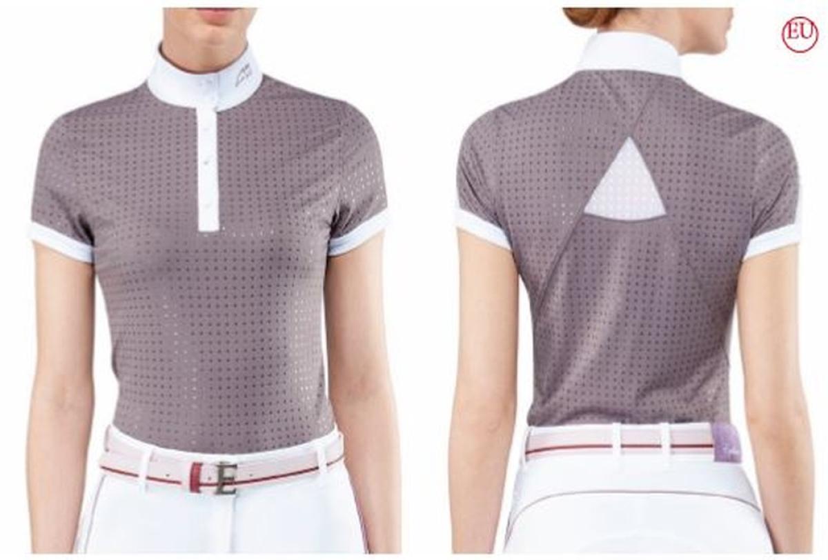 Equiline Damen Turnierbluse " E_EBONY " , Turniershirt, Show Shirt