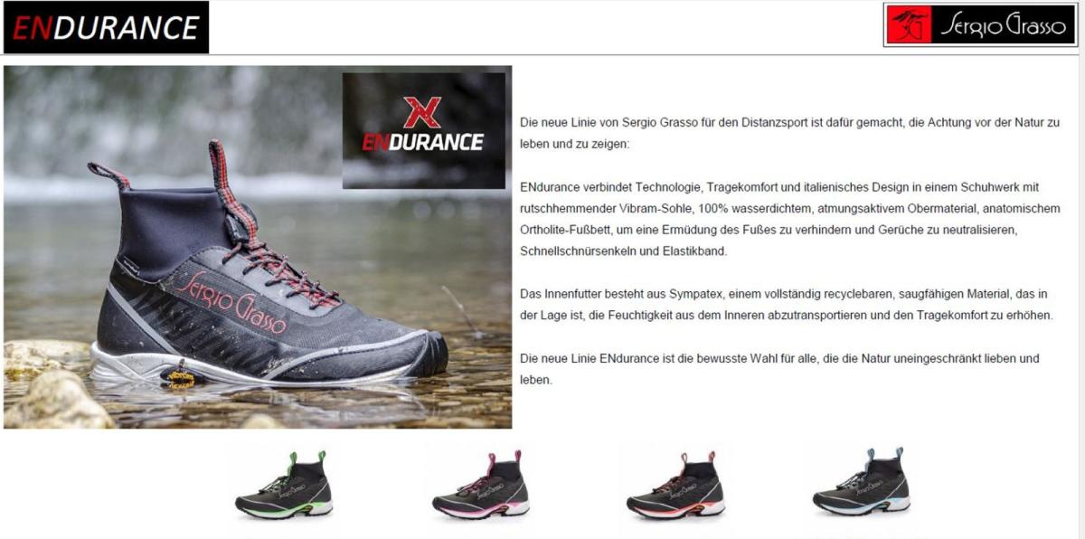Sergio Grasso ENDURANCE der umweltbewuste Schuh