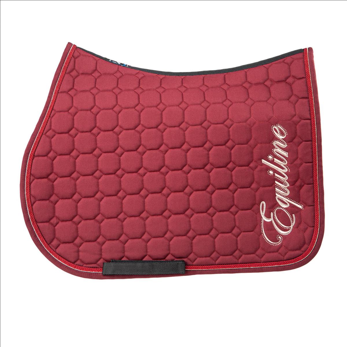 Equiline Schabracke OCTAGON  " E_BANKSIA " mit Studs