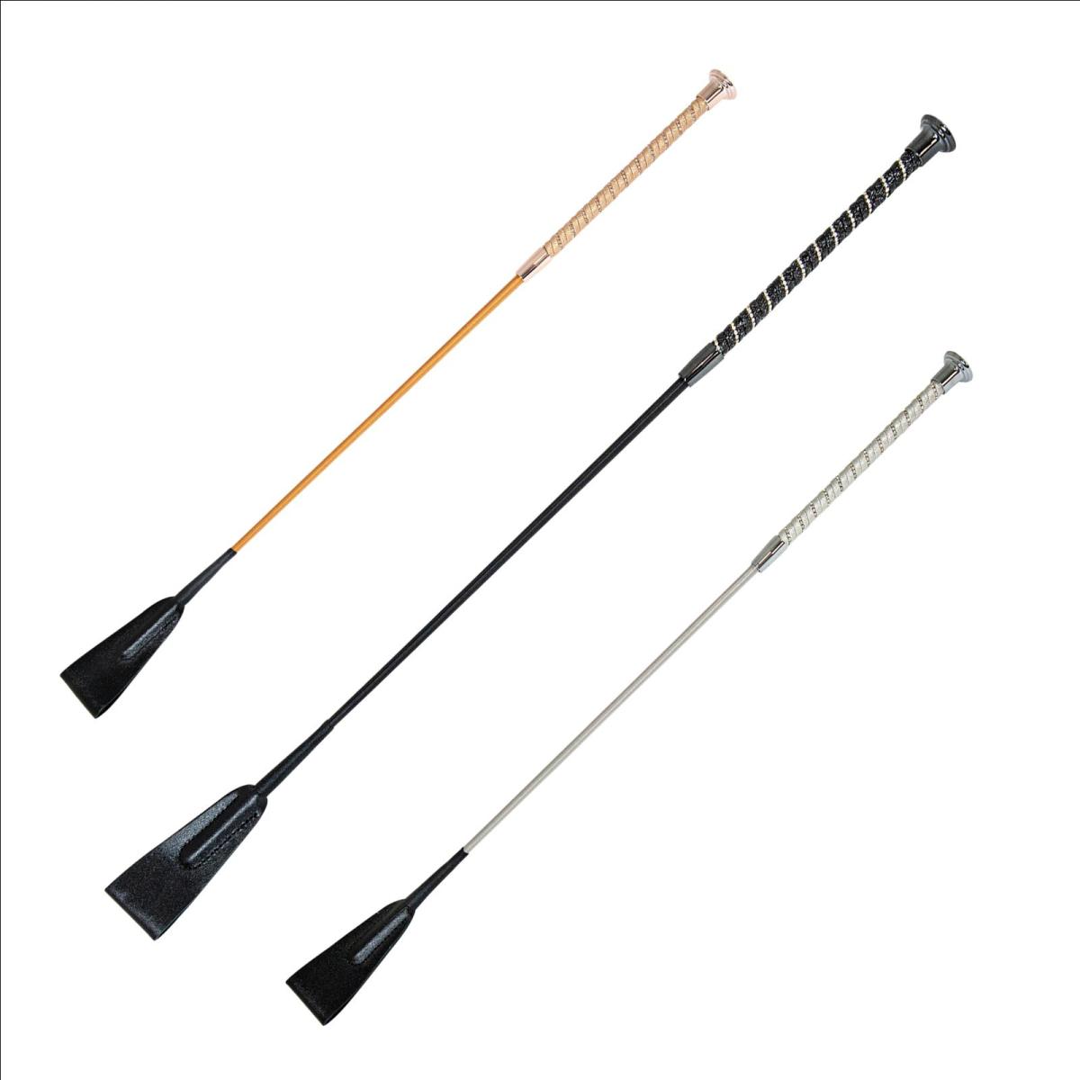 Equiline Glamour Jumping Whip, 65cm